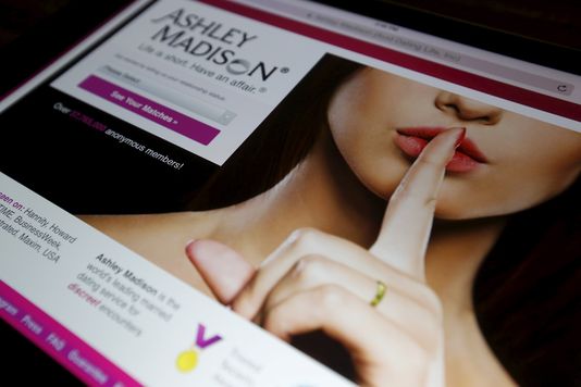 Page accueil Ashley Madison