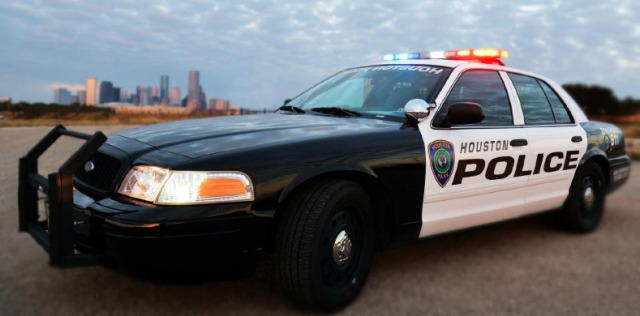 illustration voiture police houston