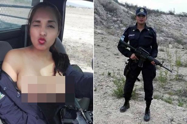 nildo garcia topless police mexique 1