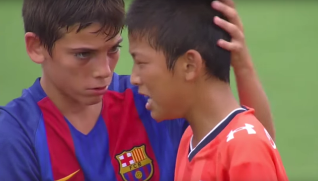 fair-play-Barca-football-jeunes