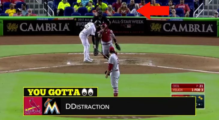 supportrice-baseball-deconcentre-lanceur-adverse